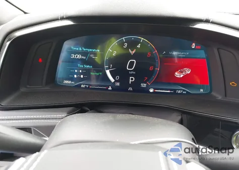 2025 Chevrolet Corvette Stingray Rwd 1Lt из США, поврежденный, VIN 1G1YA3D48S5108024